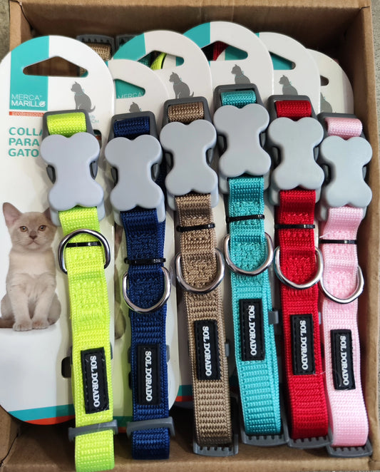 Collar Para Perro Red Dingo Liso Turquesa (9 X 14-35 Cm)