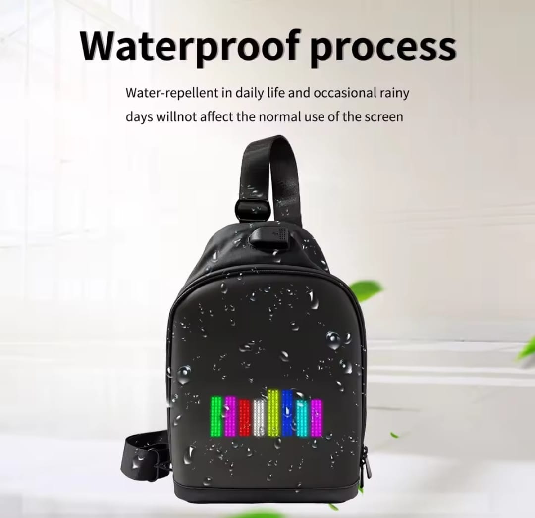 Riñonera con Pantalla LED