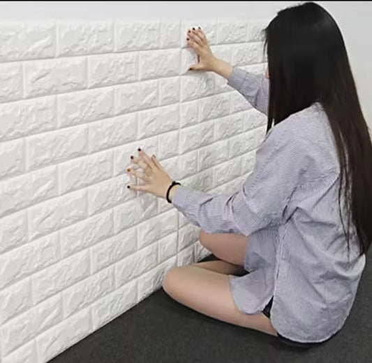 ladrillo adhesivo pared pared impermeable pared autoadhesivo simple
77x70cm