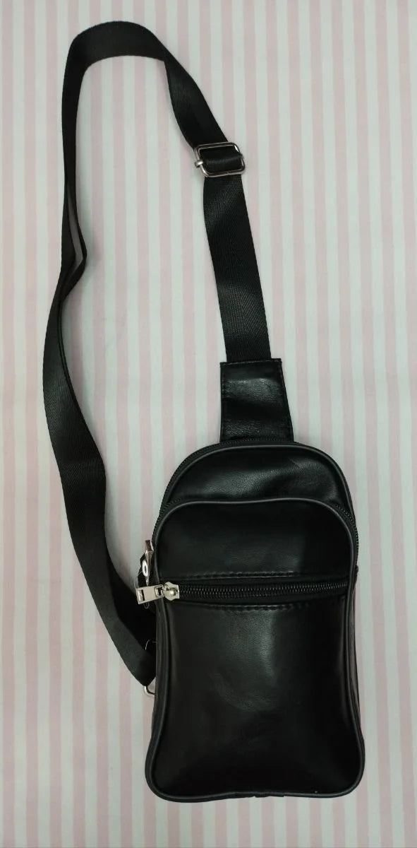 MOCHILA BANDOLERA DE PIEL