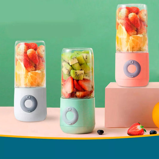 Batidora eléctrica portátil exprimidor de frutas y verduras | Recargable USB