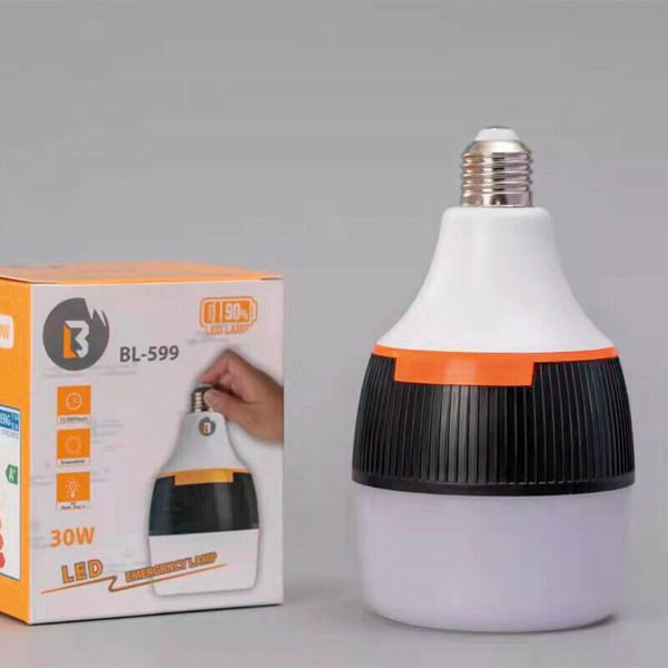 Bombilla recargable sensor de mano y agua