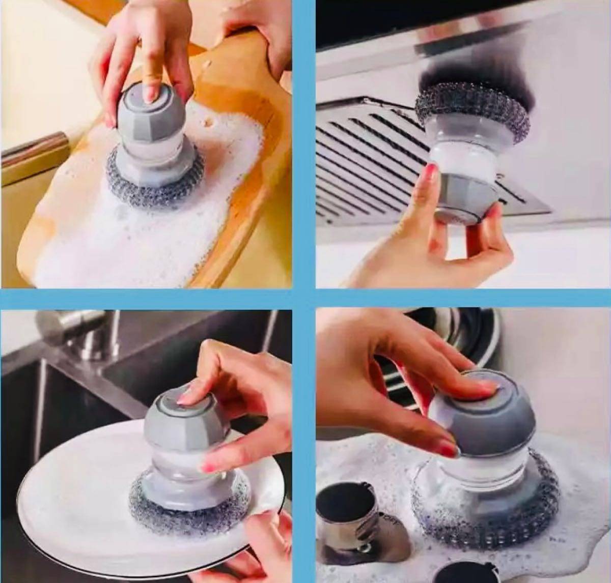 Cepillo Dispensador + Soporte