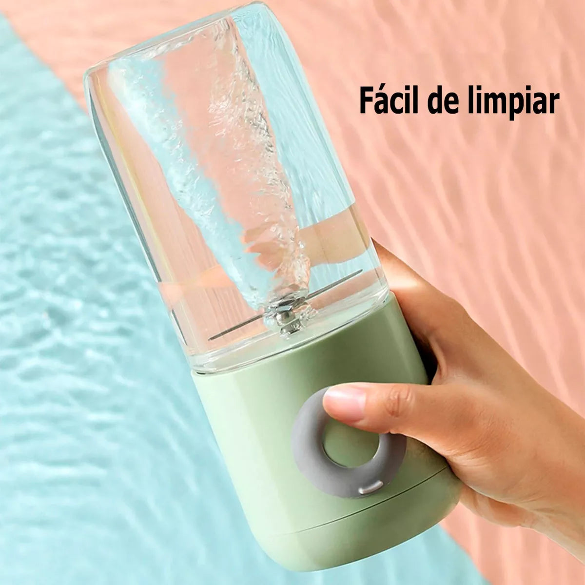 Batidora eléctrica portátil exprimidor de frutas y verduras | Recargable USB