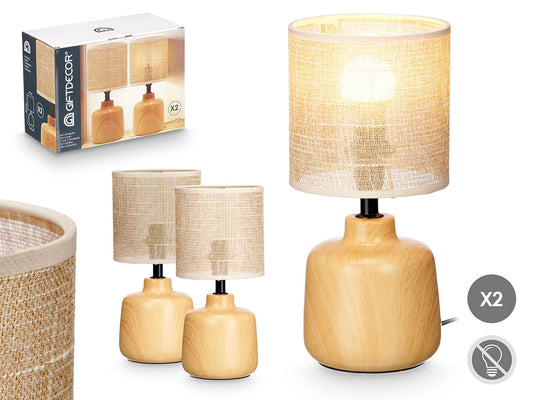 X2 Lámpara Sobremesa