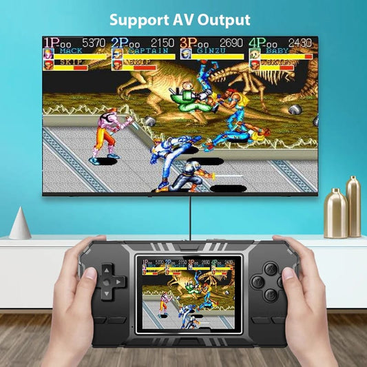 Consola De juegos portátil Retro S8, pantalla LCD a Color De 3,0 pulgadas, 8 bits, 520 juegos clásicos, conexión AV integrada, consola De TV.