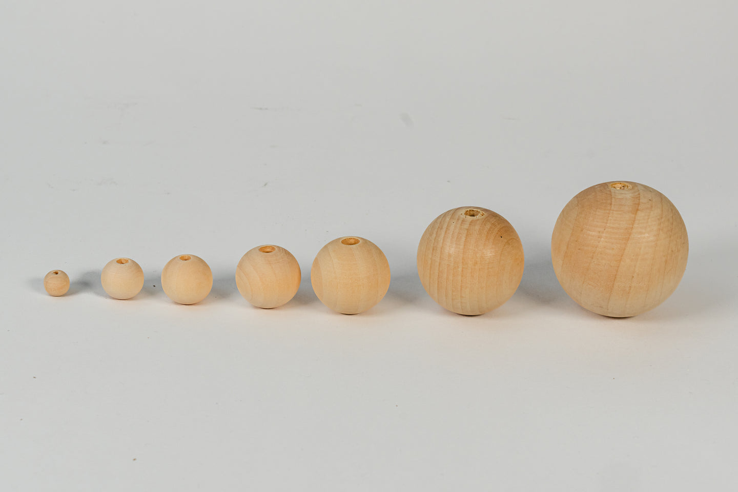 Bolas de madera