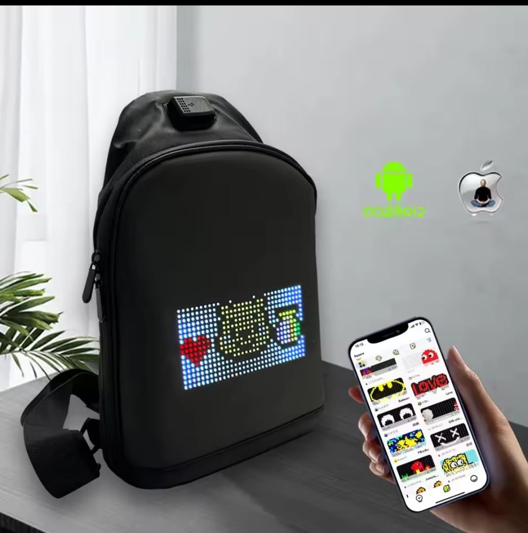 Riñonera con Pantalla LED