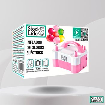 Inflador Globos Electrico | Bomba De Globo Eléctrica Con Doble Boquilla | Bomba De Aire Eléctrica De Alta Potencia 600w