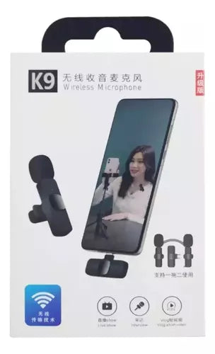 Microfono Inalambrico Balita Lavalier K9  Microfonos