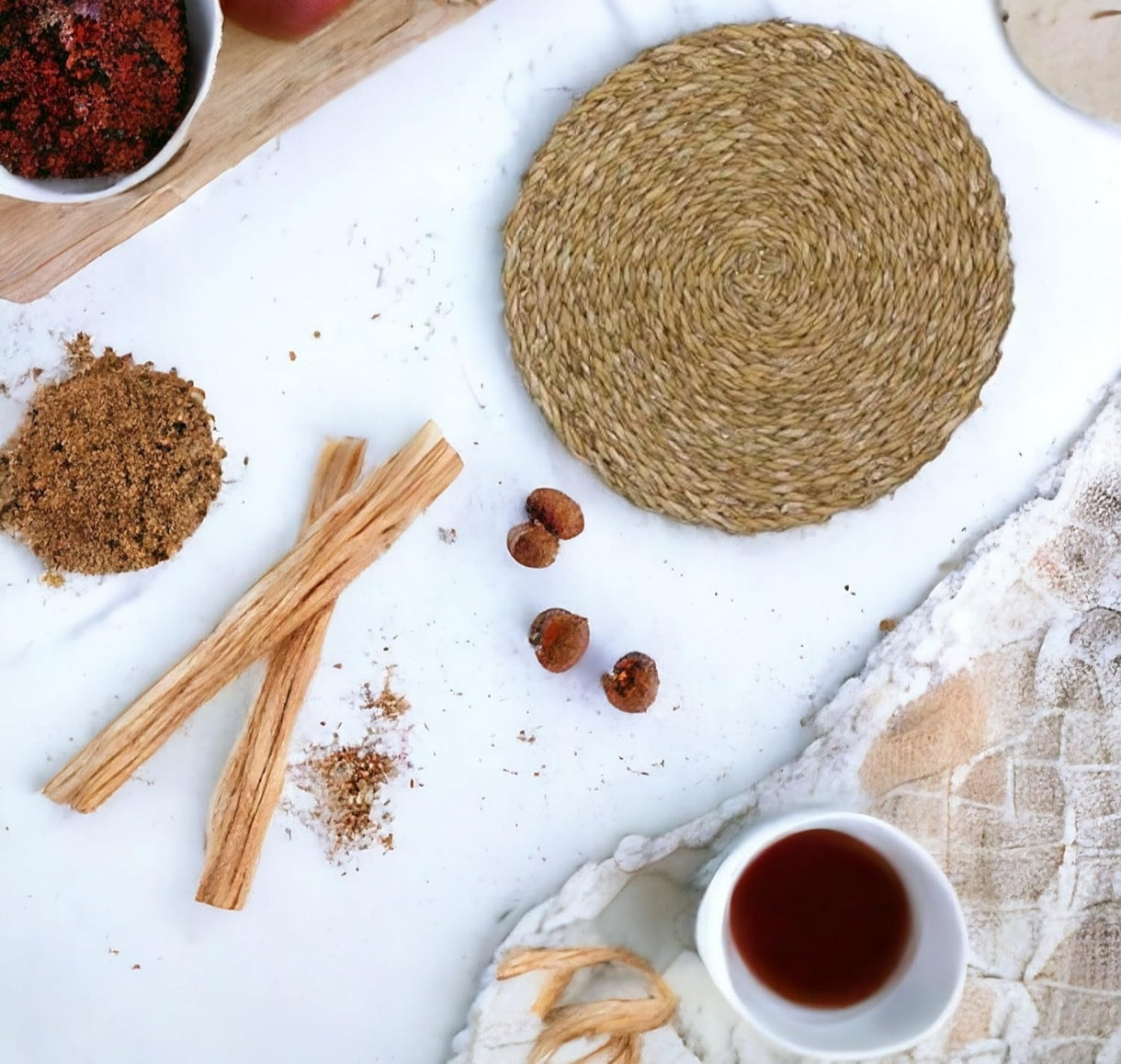 Salvamantel individual fibra natural 40cm