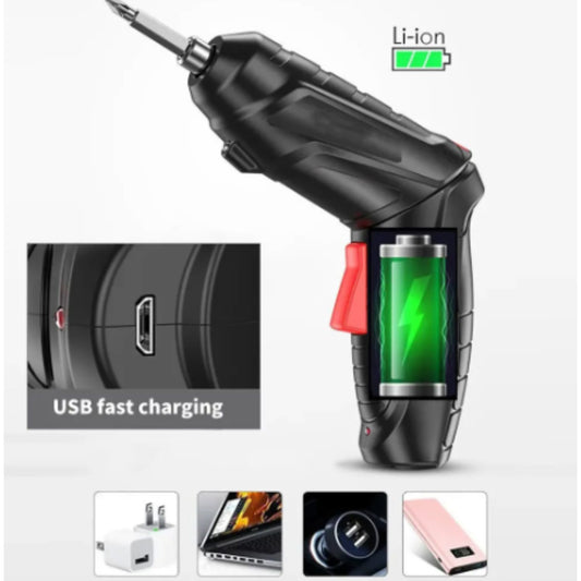 Destornillador eléctrico sin cables 47PCS