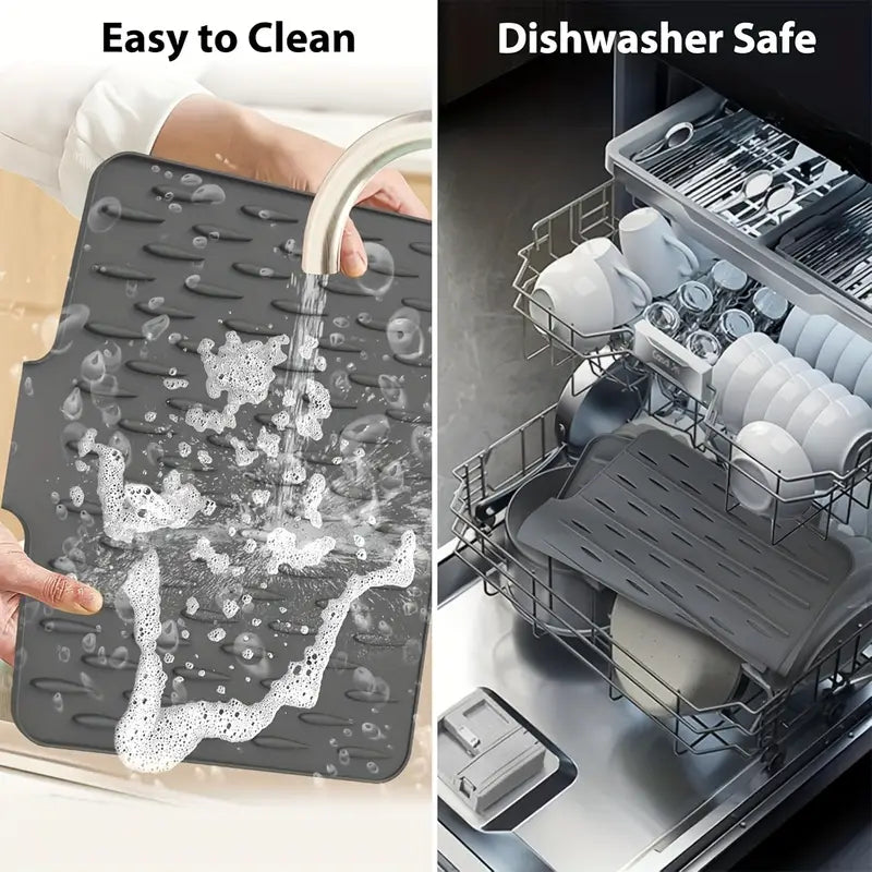 Alfombrilla de Secado para Encimera con Sistema Integralizado