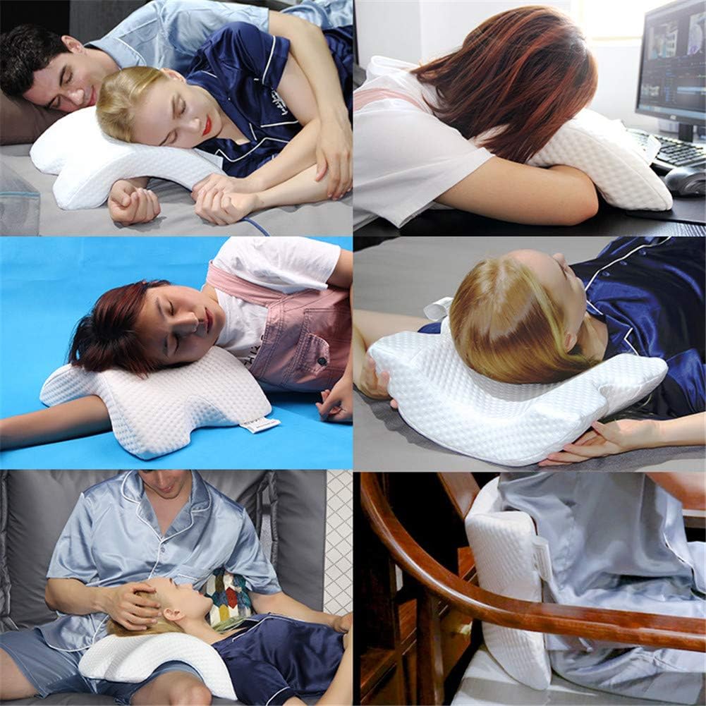 Almohada diseño curvo antientumecimiento