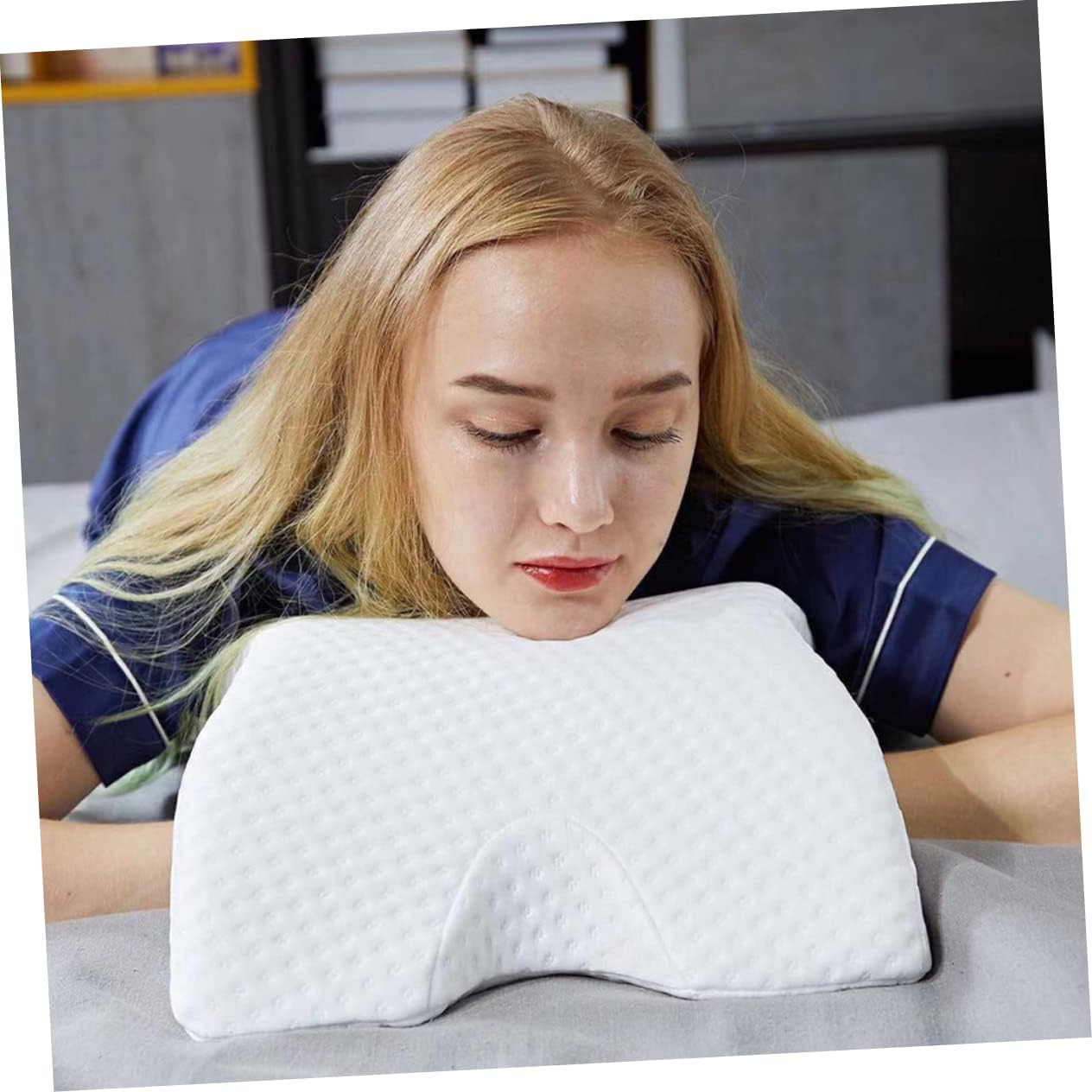 Almohada diseño curvo antientumecimiento