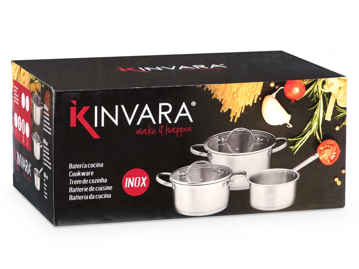 BATERIA COCINA 6 PIEZAS INDUCCIÓN