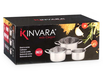 BATERIA COCINA 6 PIEZAS INDUCCIÓN