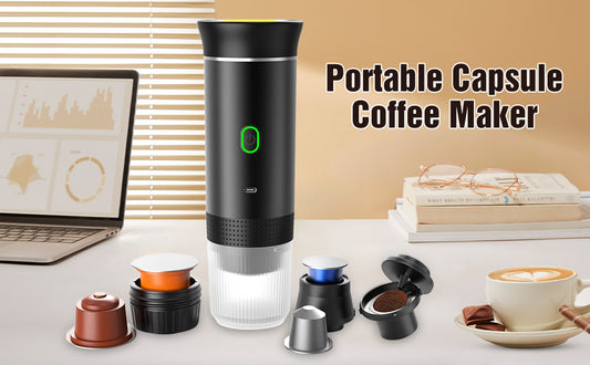 Cafetera portátil recargable