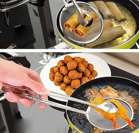 Pinz Colador de aceite de acero