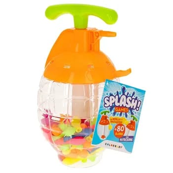Kiddie Play - Globos de agua para niños con bomba de llenado (80 golobos)