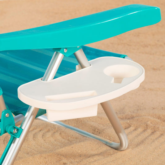 Bandeja posavasos para silla de playa