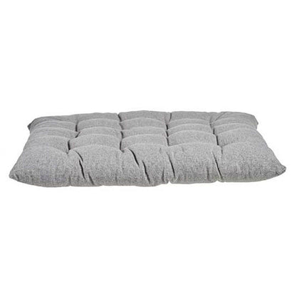 Cojín para silla gris de 40x40x5,5 cm, con relleno