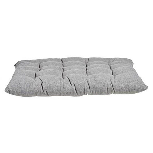 Cojín para silla gris de 40x40x5,5 cm, con relleno