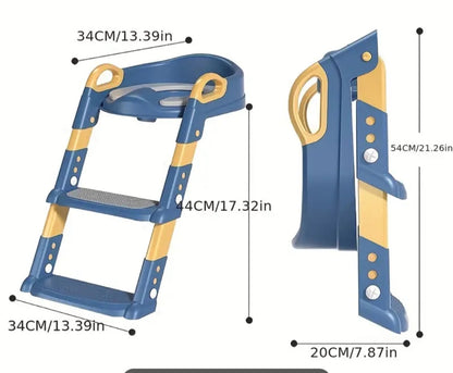 Adaptador WC Niños con Escalera,