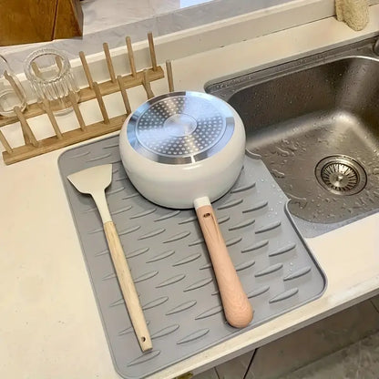 Alfombrilla de Secado para Encimera con Sistema Integralizado