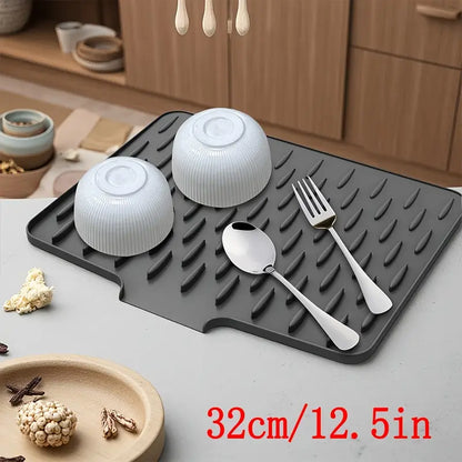 Alfombrilla de Secado para Encimera con Sistema Integralizado