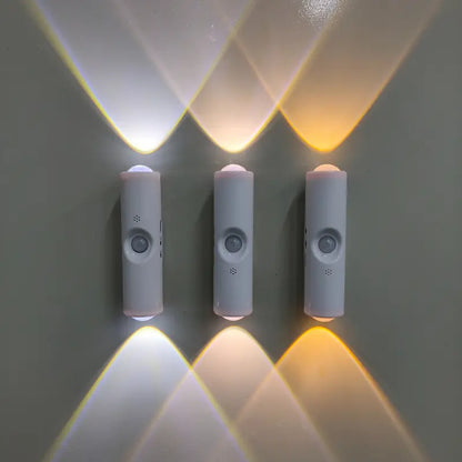 Luz de Pared con Sensor de Movimiento Doble