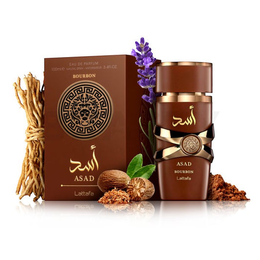Asad Bourbon Eau de Parfum para hombre 100 ml