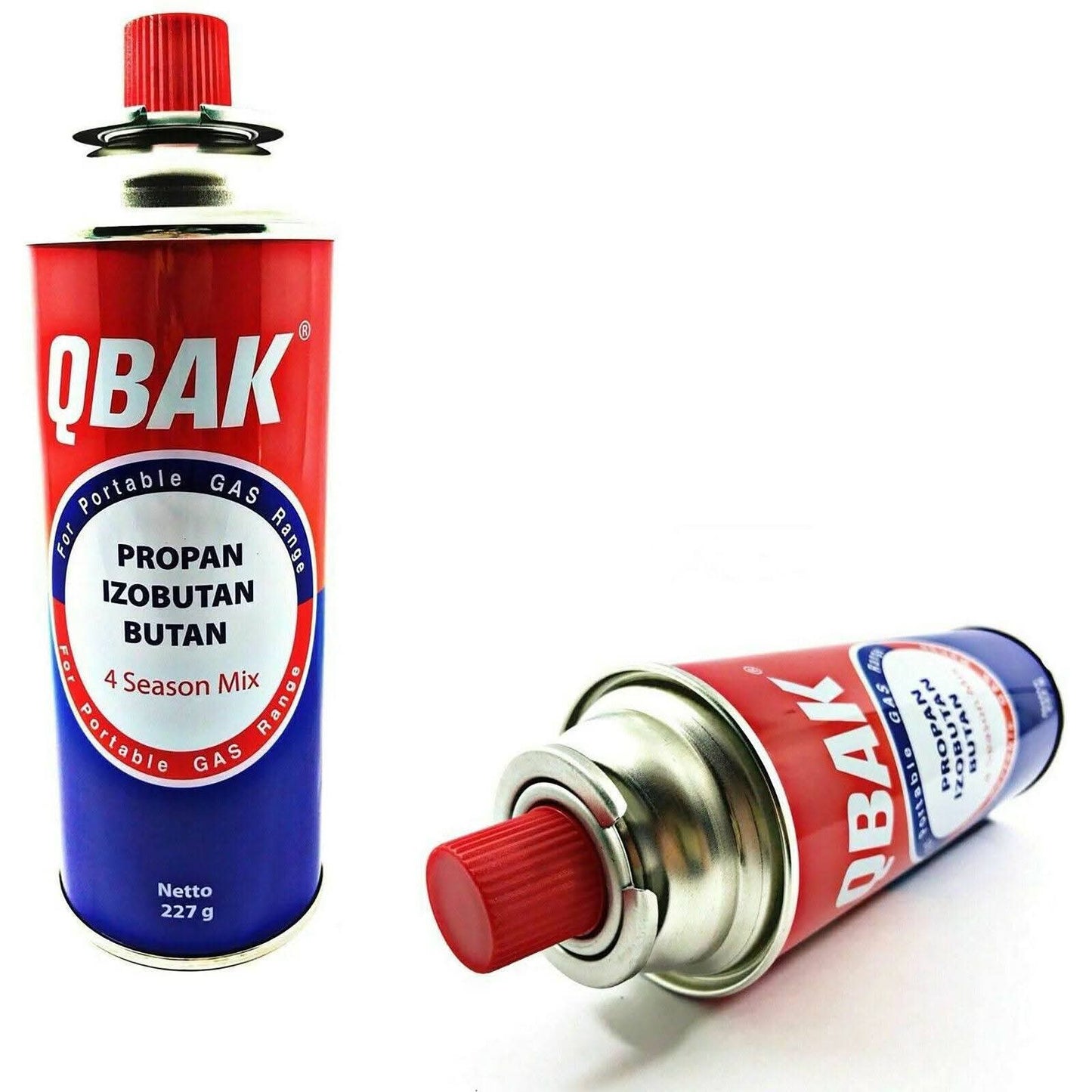 Pack de 4 
Bombonas de Gas 227g – Recambios para Hornillo Portátil