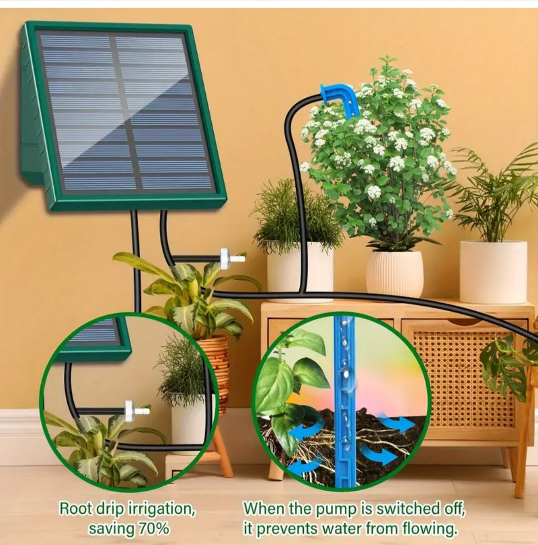 Sistema de rega solar inteligente,