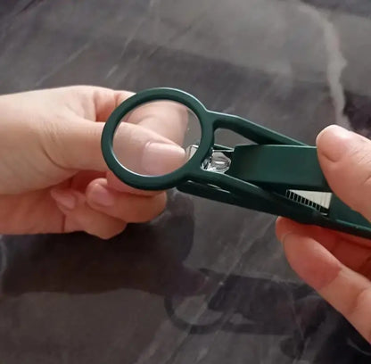 Corta Uñas con lupa