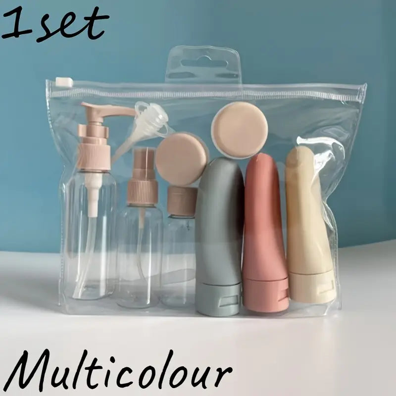 Juego de 11 botellas de viaje