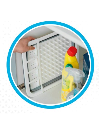 Escurreplatos plegable para camping