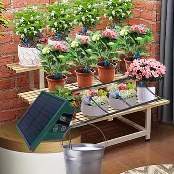 Sistema de rega solar inteligente,