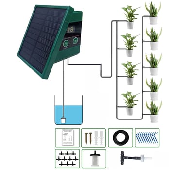Sistema de rega solar inteligente,