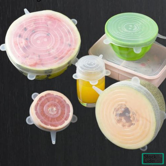 Tapas de silicona adaptables