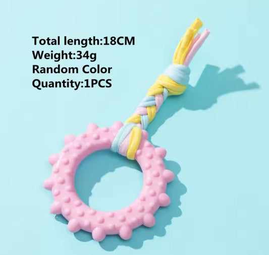 JUGUETE PARA PERRO ARO CON HULES