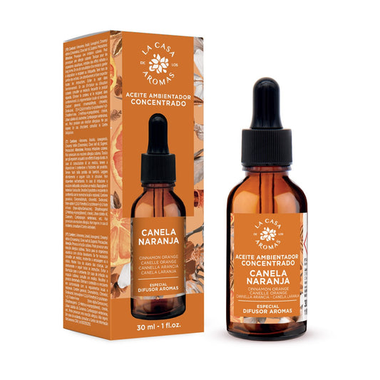 Aceite Esencial Hidrosoluble Canela Naranja, 30ml