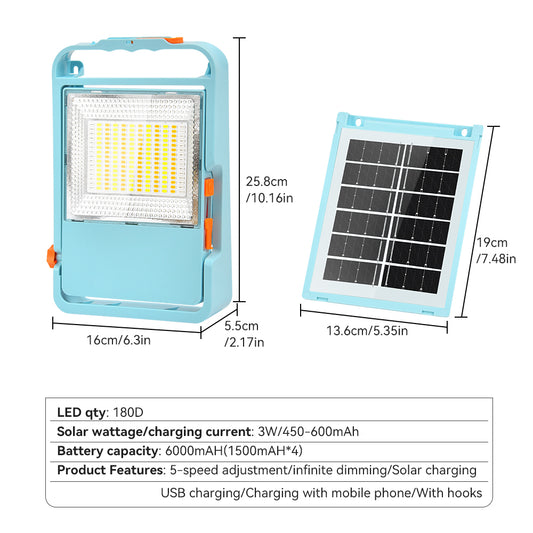 Foco solar 150 w