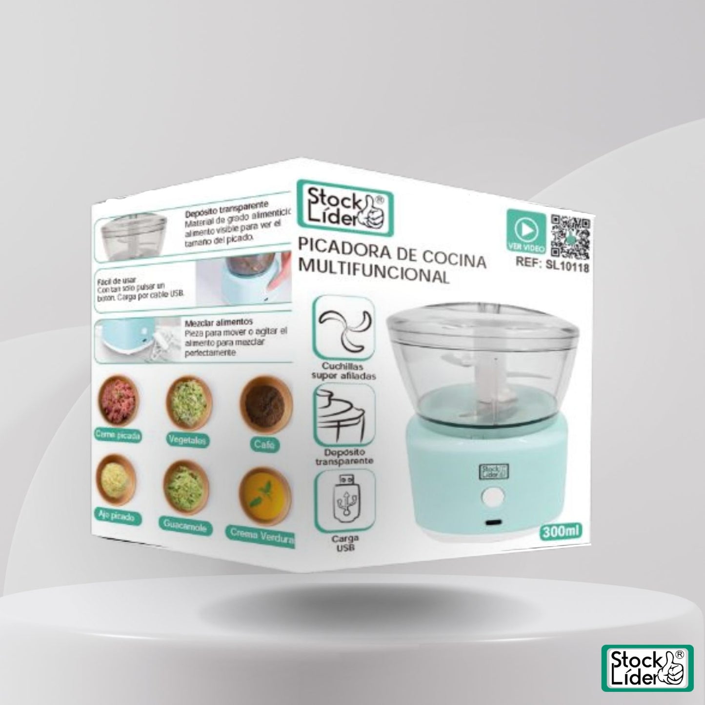 Picadora de cocina multifuncional