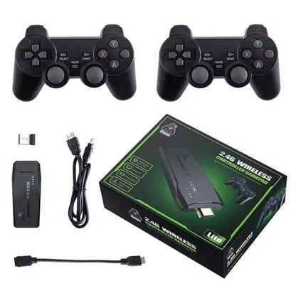 Consola de juegos con dos joysticks sin pedigrí Game Stick Lite 64 GB 10000 juegos / Consola de juegos para TV