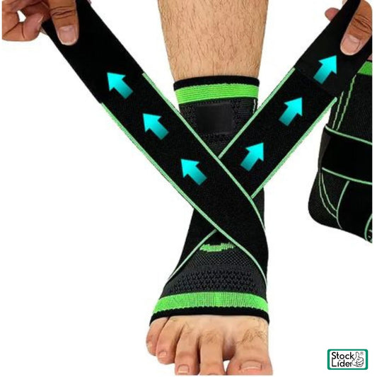 Tobillera de compresión deportiva