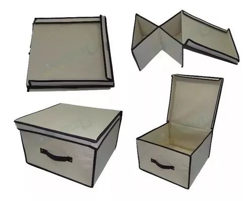 Caja Organizadora Multiuso Rigida Con Tapa
28x30x15.5 cm