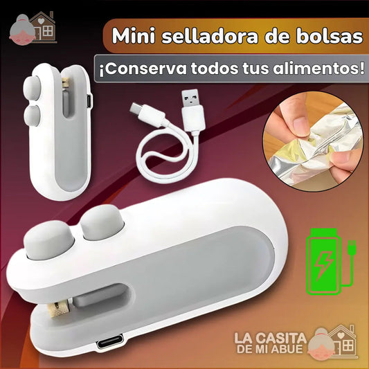 Mini sellador recargable