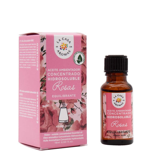 Aceite Esencial Hidrosoluble Rosas, 18ml