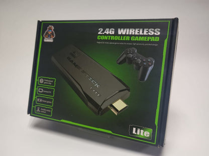 Consola de juegos con dos joysticks sin pedigrí Game Stick Lite 64 GB 10000 juegos / Consola de juegos para TV